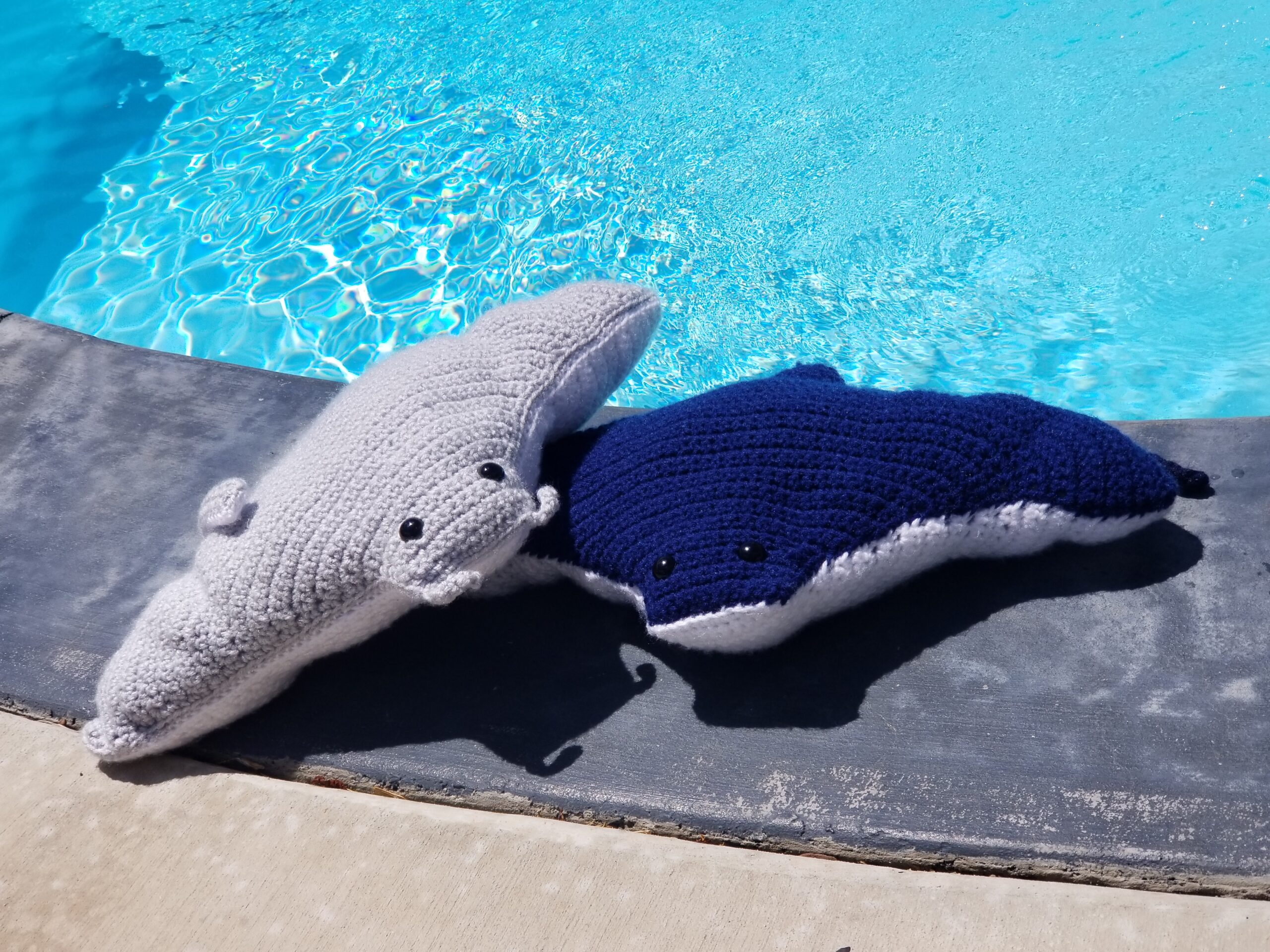 Crochet Manta Ray Plush